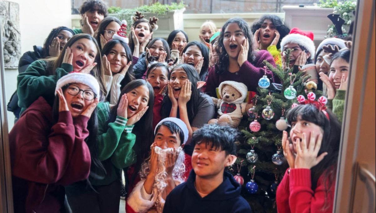 Encinal leadership students pose for a picture on Dec. 5, 2025.