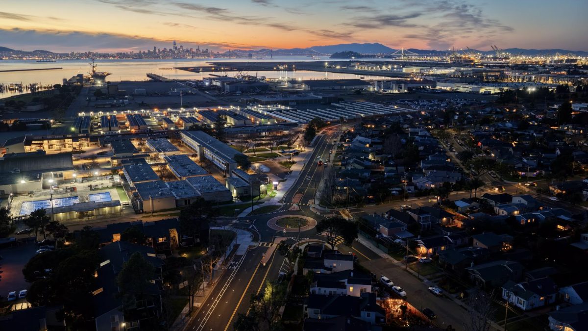 San Fransisco Bay skyline on Jan. 119, 2026.