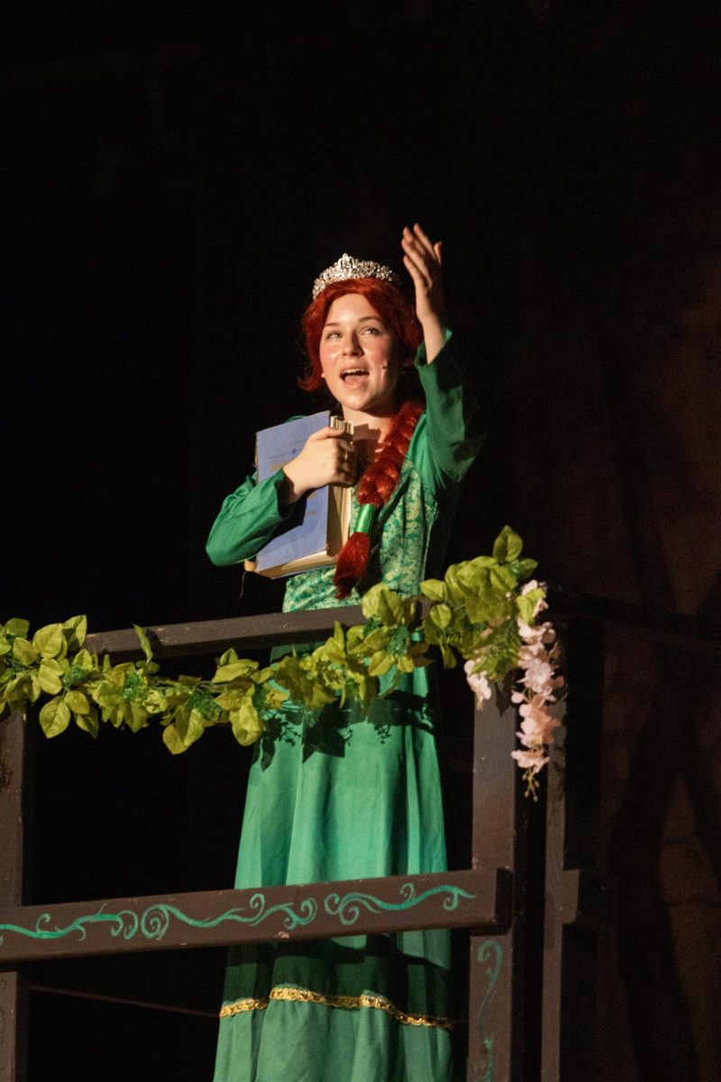 Jackie Rosenthal sings "I Know It's Today" as young Fiona in "Shrek: The Musical" on March 20, 2026.