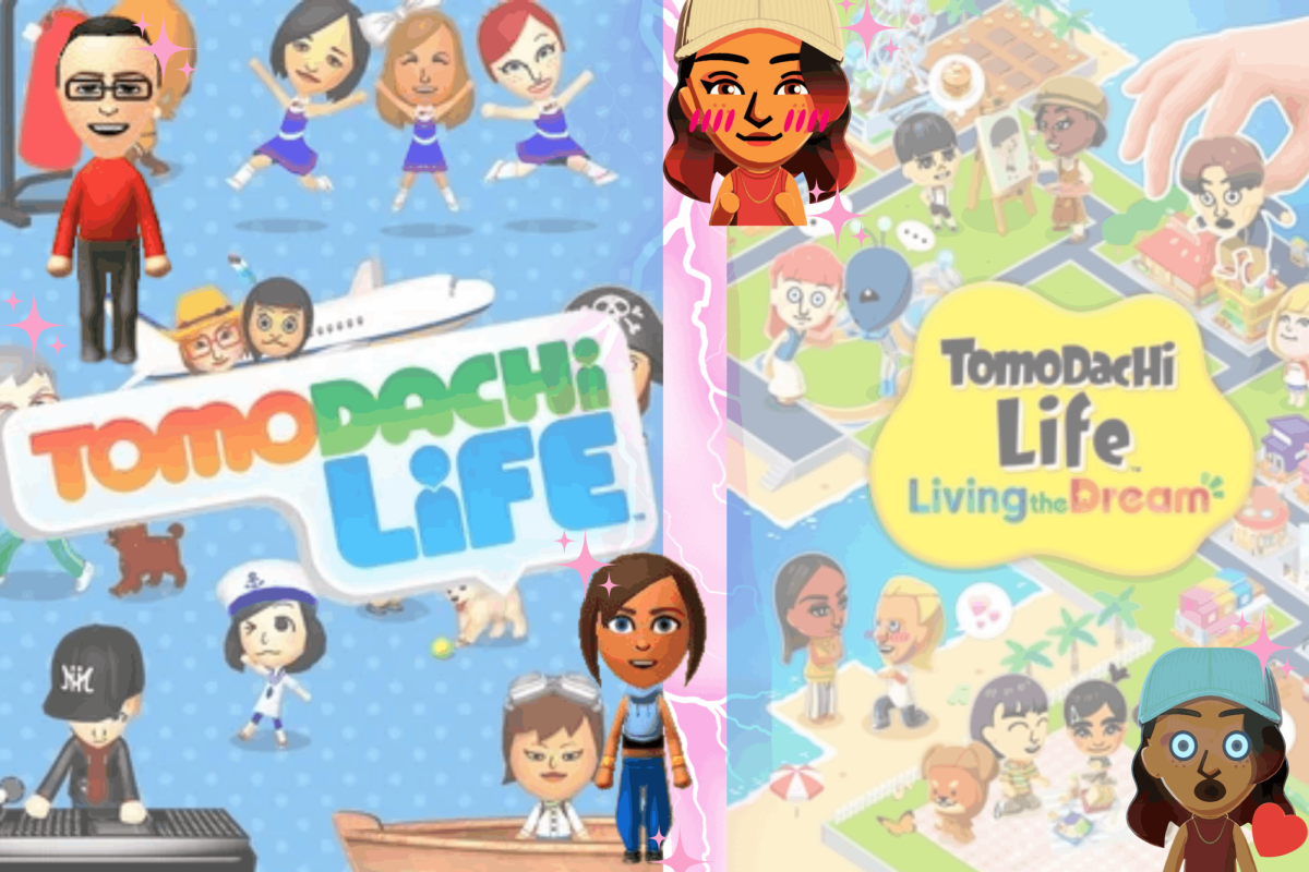 Tomodachi Life; Living the Dream update graphic, uploaded April 23, 2026. (Graphic by Eleanor Hahnel and Koli Jones)