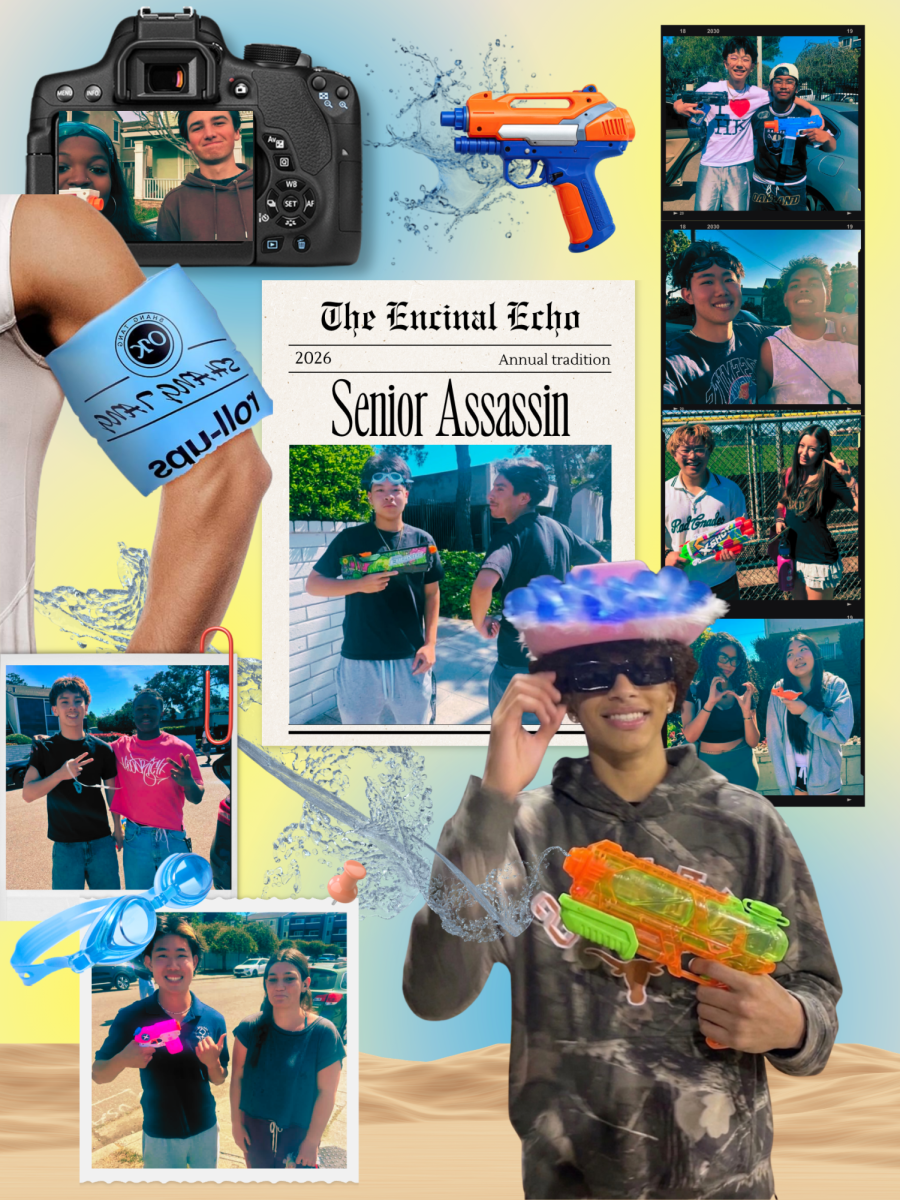 The senior class annual game of assassins began in March.