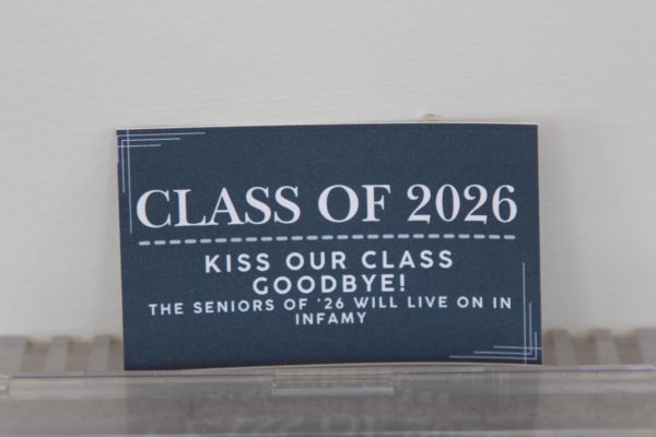 A card left around campus on June 1, 2026. The back of the card claimed, "there are 10,000 of these hidden around the school."